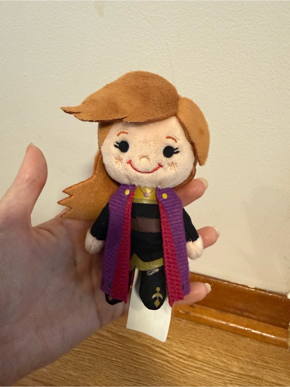 Disney Frozen 2 Anna Plush Mini 5” Just Play Little Bitty Soft Toy Grabber
